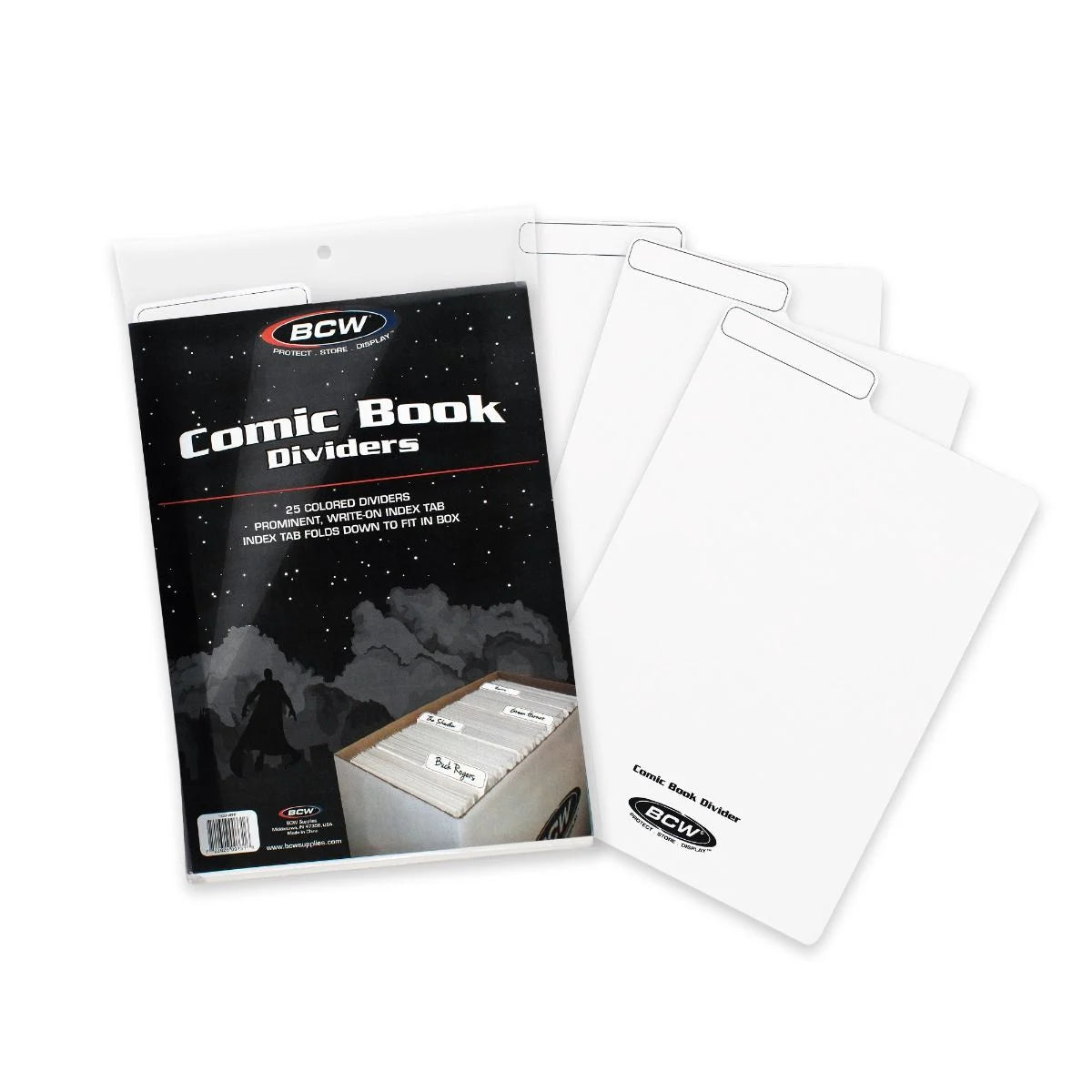 BCW Comic Book Dividers (Pack of 25 individuals)