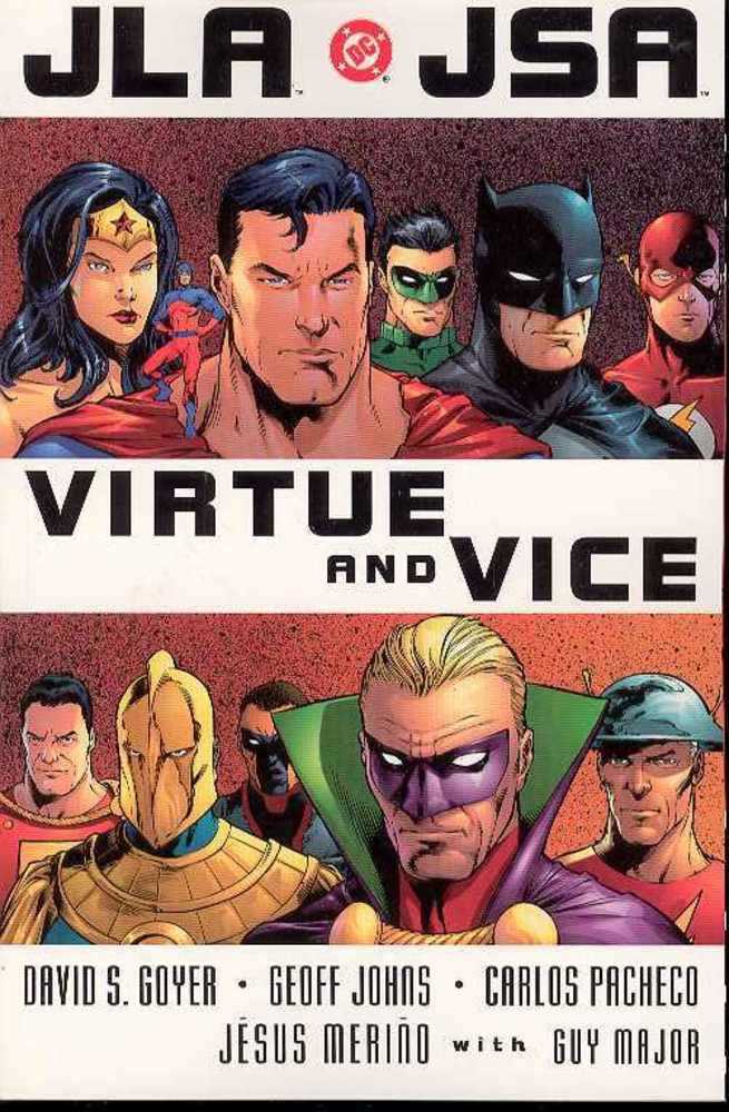 JLA JSA Virtue & Vice Softcover