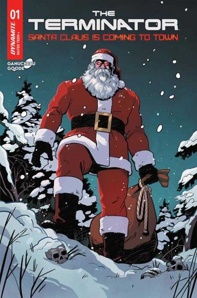 Terminator Santa Claus Is Coming To Town # 1 Cover D NM Dynamite Ships Dec 3rd