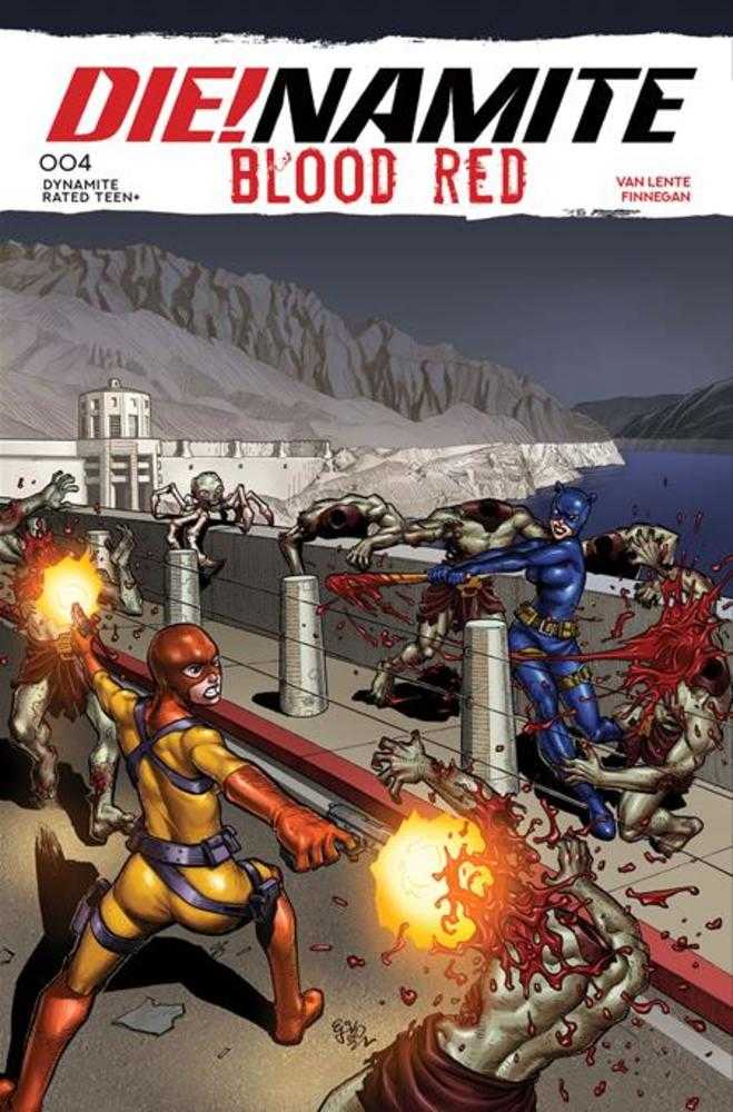 Dienamite Blood Red # 4 Cover A NM Dynamite Ships Jan 14th