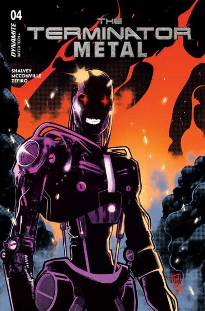 Terminator Metal # 4 Variant Cover D NM Dynamite Ships Jan 28th