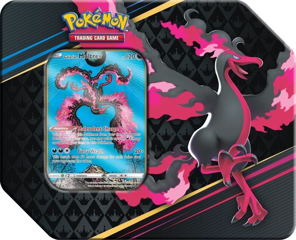 Pokemon - Sword & Shield: Crown Zenith - Tin (Galarian Moltres)