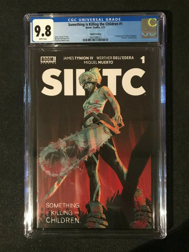 Something is Killing the Children # 1 8th Print CGC 9.8 SIKTC Erica Slaughter