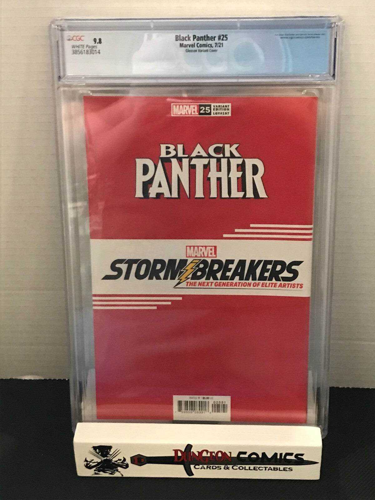 Black Panther # 25 CGC 9.8 Gleason Variant Marvel