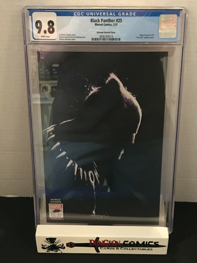 Black Panther # 25 CGC 9.8 Gleason Variant Marvel
