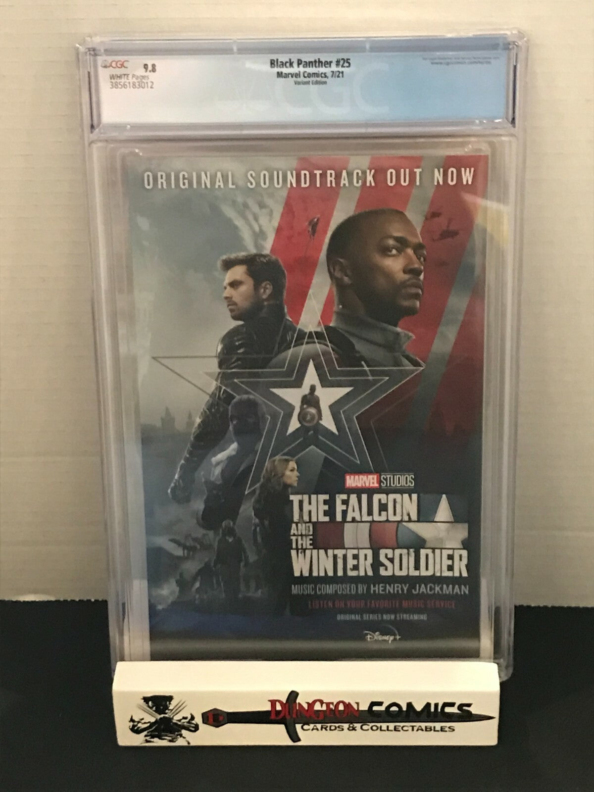 Black Panther # 25 CGC 9.8 Stelfreeze Variant Marvel