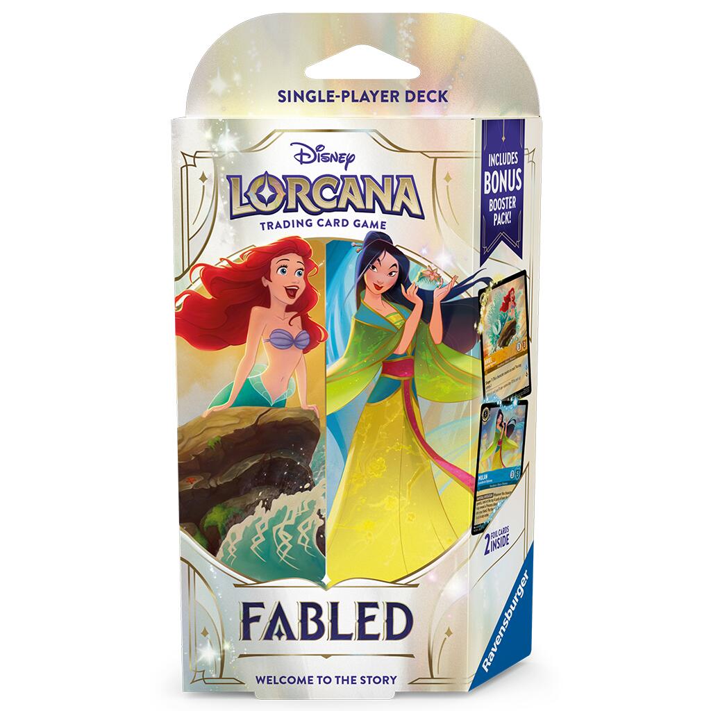 Disney Lorcana - Fabled - Starter Deck (Emerald & Ruby)