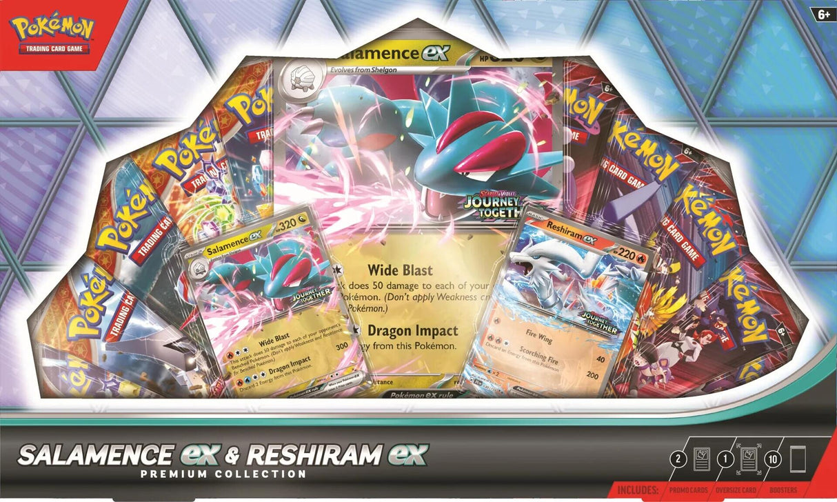 Pokemon - Salamence ex & Reshiram ex Premium Collection
