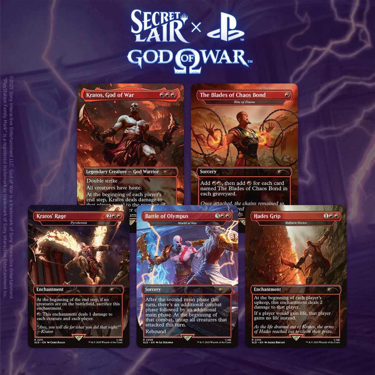 Secret Lair x God of War (Greek - Non-Foil Edition)