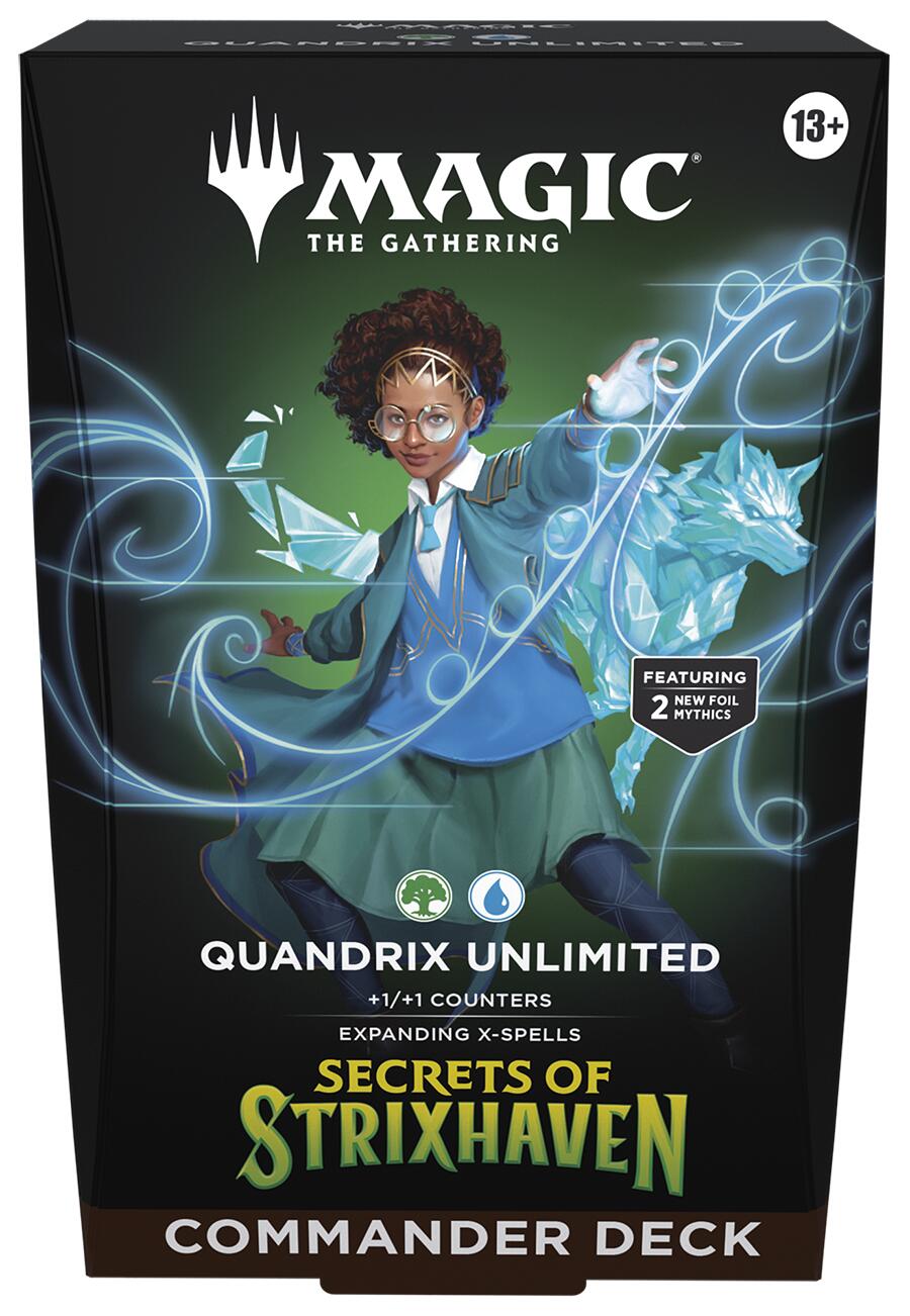 Magic the Gathering - Secrets of Strixhaven Commander Deck - Quandrix Unlimited