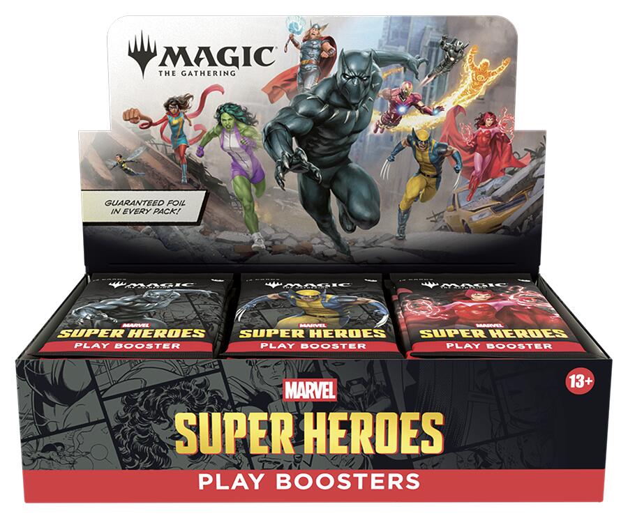 Marvel Super Heroes - Play Booster Box (Pre-Order: Release Date: 06-26-2026)