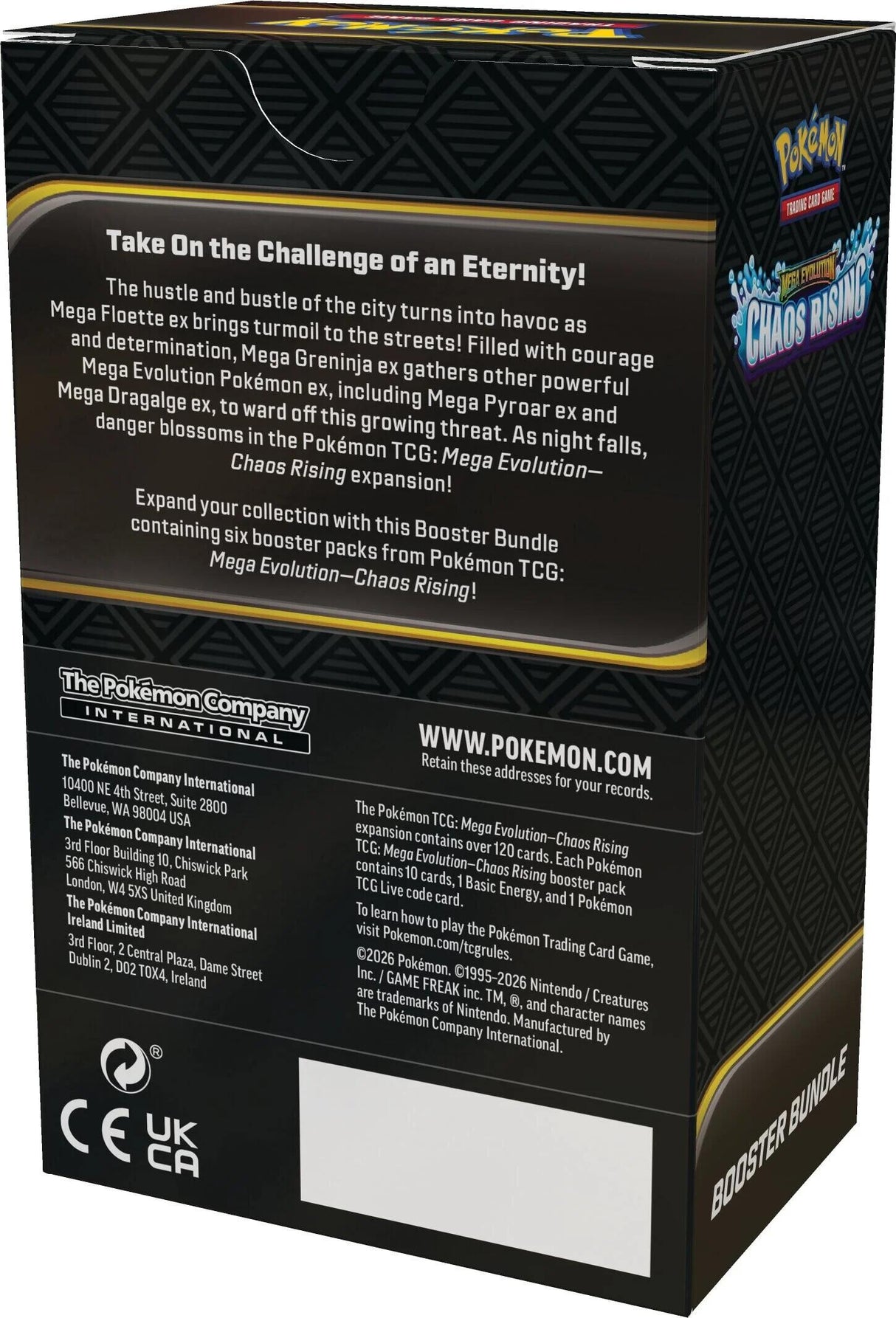 Pokemon - Mega Evolution: Chaos Rising Booster Bundle