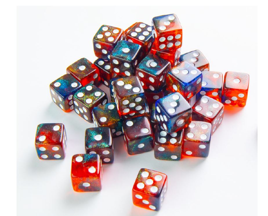 Gamegenic Dice: 36x D6: 12 mm: Galaxy Series