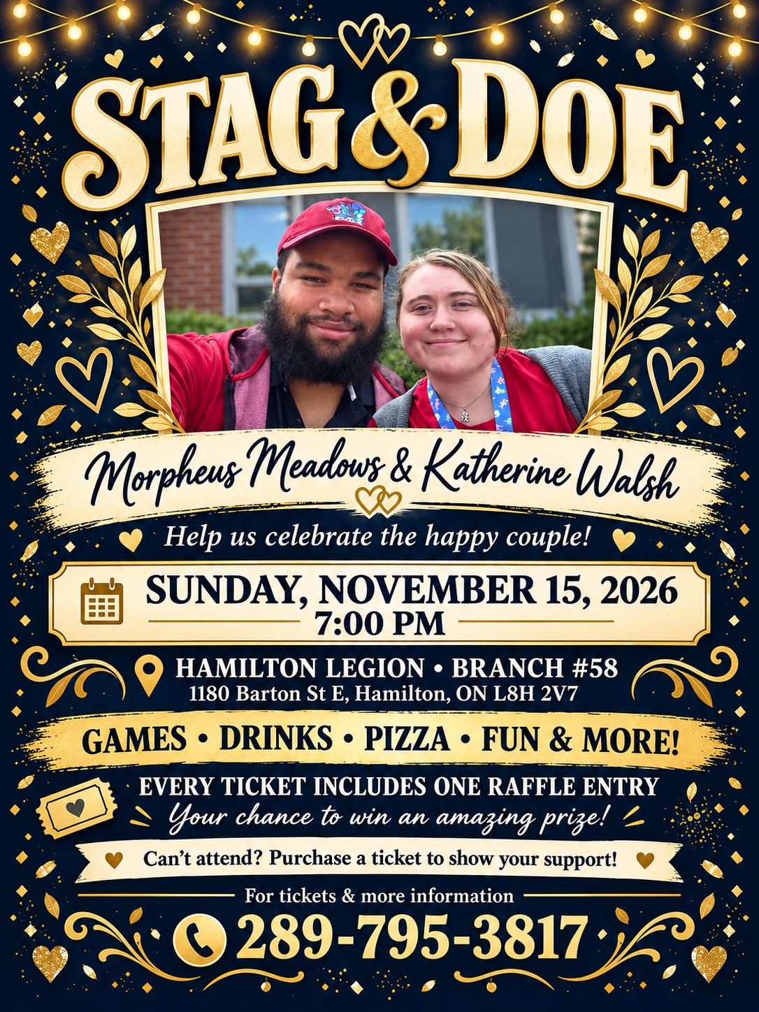 Morpheus and Kat - Stag and DOE - November 15th