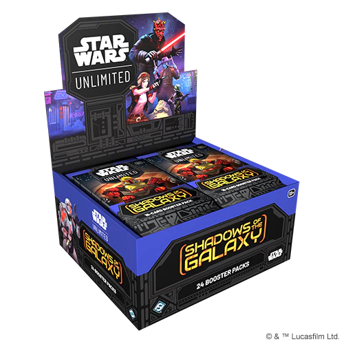 Star Wars Unlimited: Shadows of the Galaxy - Booster Display