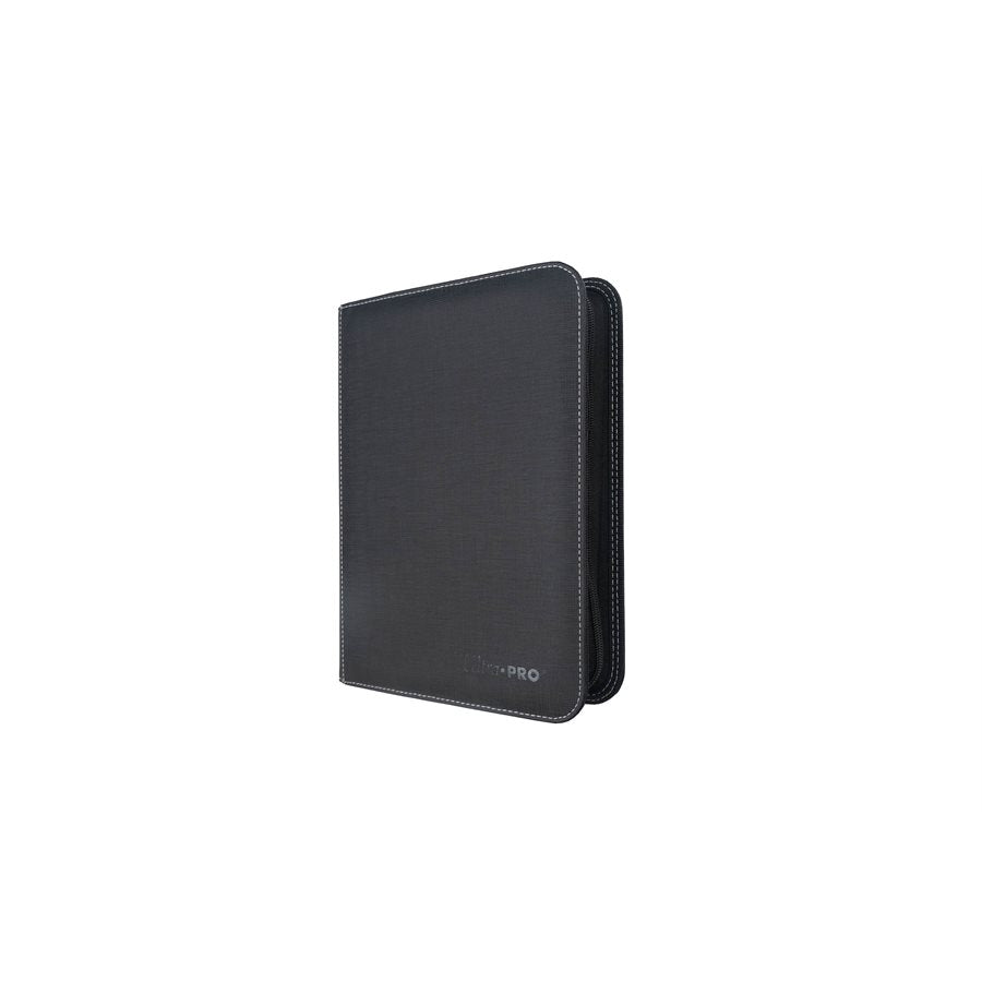 Ultra Pro Binder: Zippered PRO-Binder: Toploader: 4-pkt: Black