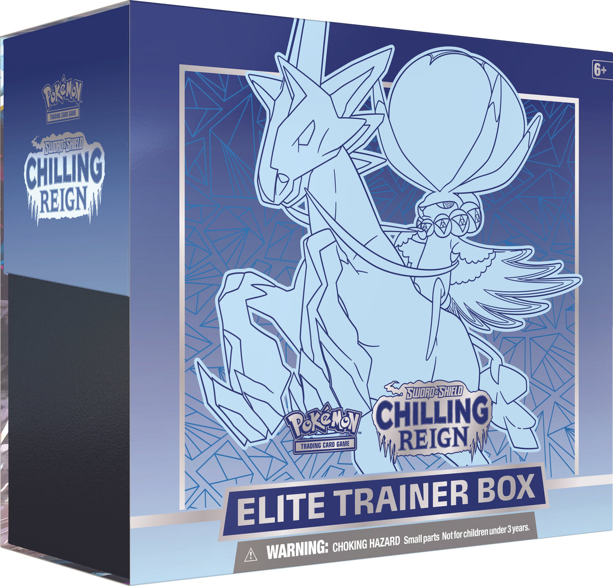 Pokemon - Sword & Shield: Chilling Reign - Elite Trainer Box (Ice Rider Calyrex)