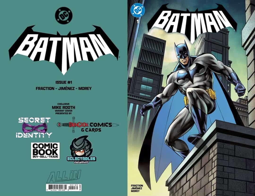 Batman - Series Vol. 4 - Issue #1 - Dungeon Comics & Cards Exclusive Retailer Variant - Mike Rooth Cover Art
