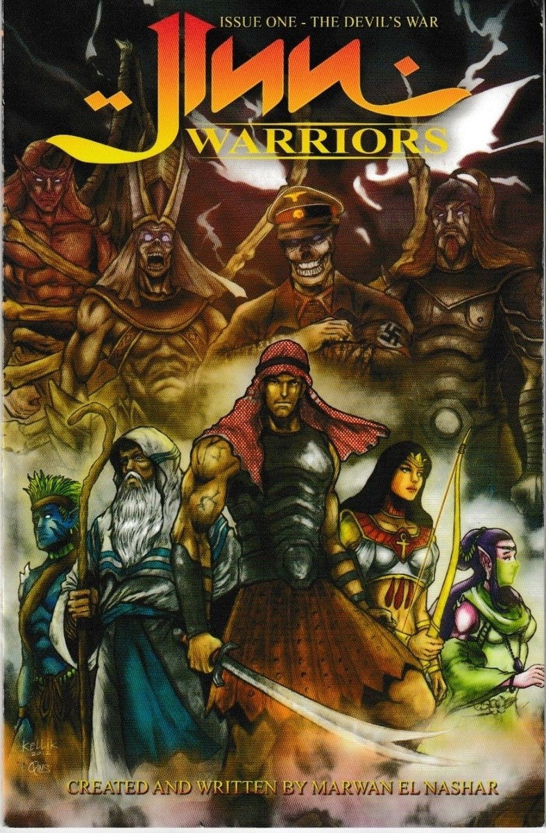 Jinn Warriors Graphic Novel Volume 01 Devils War