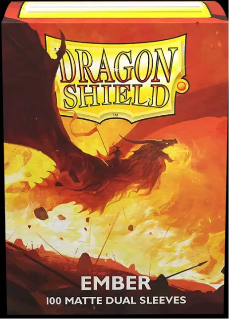 Dragon Shield - 100ct - Matte Dual Sleeves - Standard Size