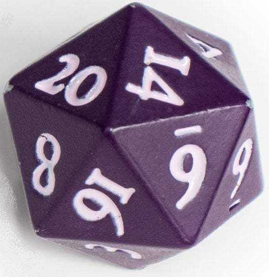Ultra Pro - Dice Set - 2D20 - Heavy Metal 2 Piece Set