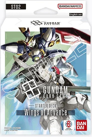 Gundam Card Game - ST02 - WINGS OF ADVANCE STARTER DECK