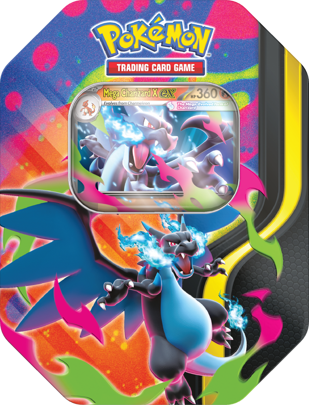 POKEMON - MEGA CHARIZARD X & Y - TINS