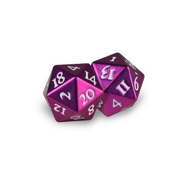 Ultra Pro - Dice Set - 2D20 - Heavy Metal 2 Piece Set