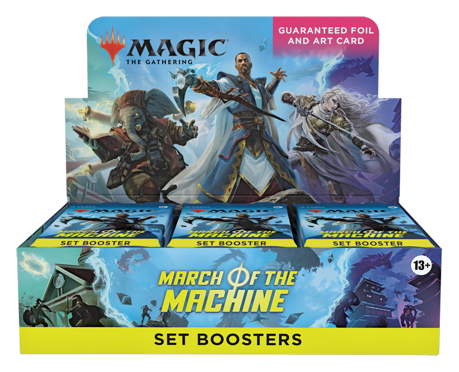 March of the Machine - Set Booster Display