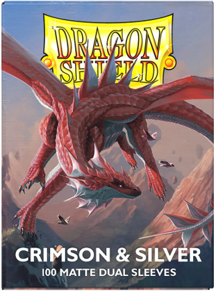 Dragon Shield - 100ct - Matte Dual Sleeves - Standard Size