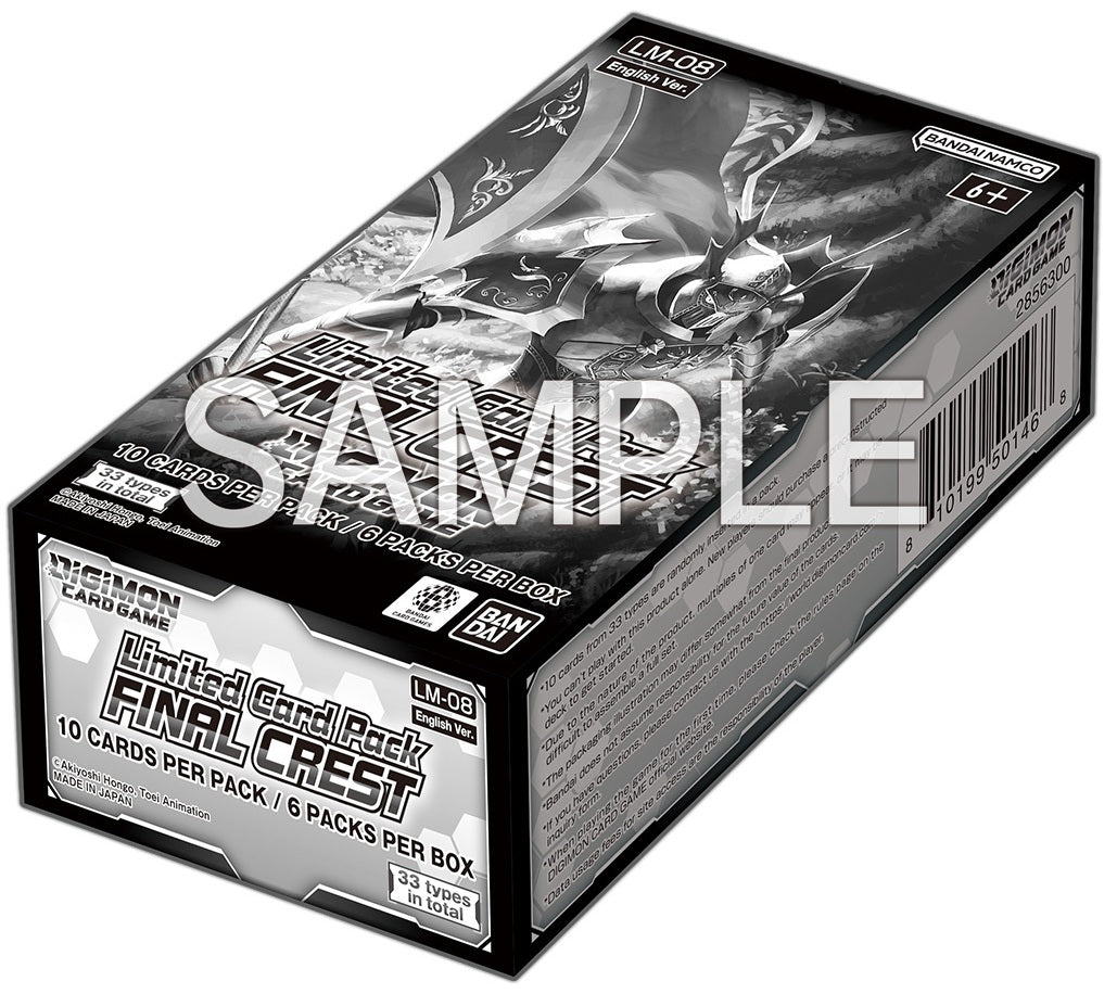 Digimon - LM08 - Limited Card Pack Final Crest Booster Box (Pre Order)