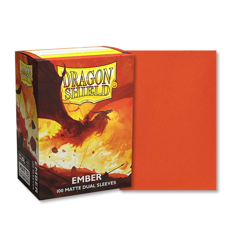 Dragon Shield - 100ct - Matte Dual Sleeves - Standard Size