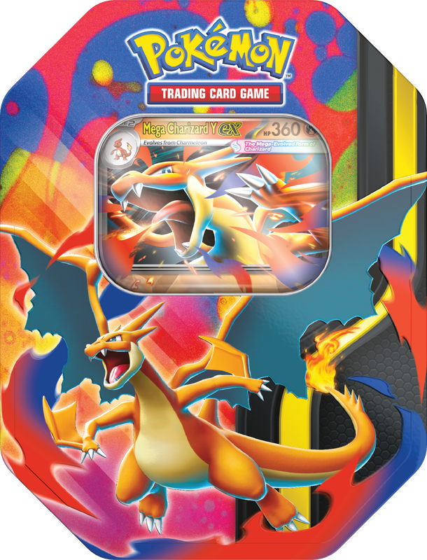 POKEMON - MEGA CHARIZARD X & Y - TINS