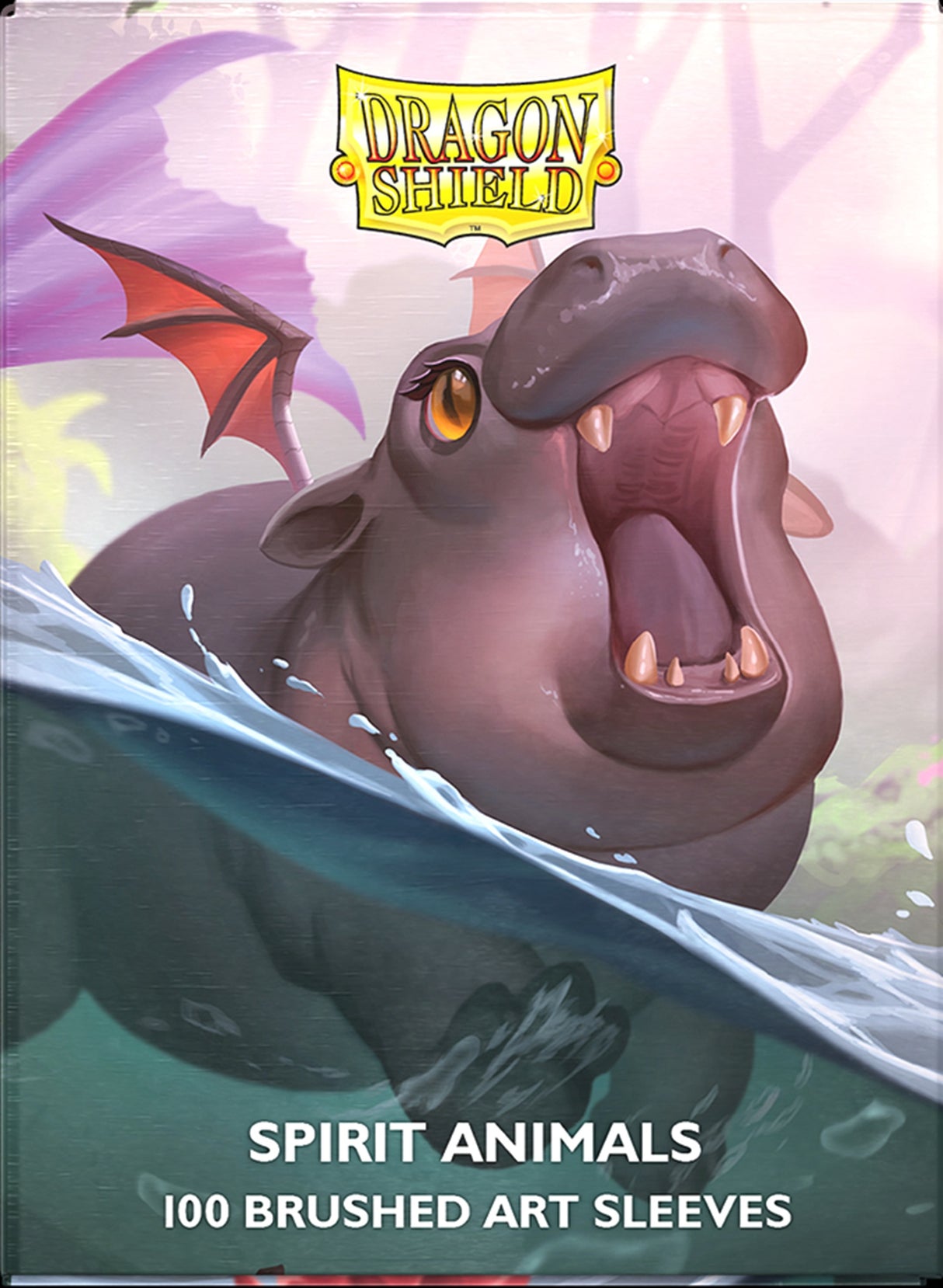 Dragon Shield - 100ct - Brushed Art Sleeves - Standard Size