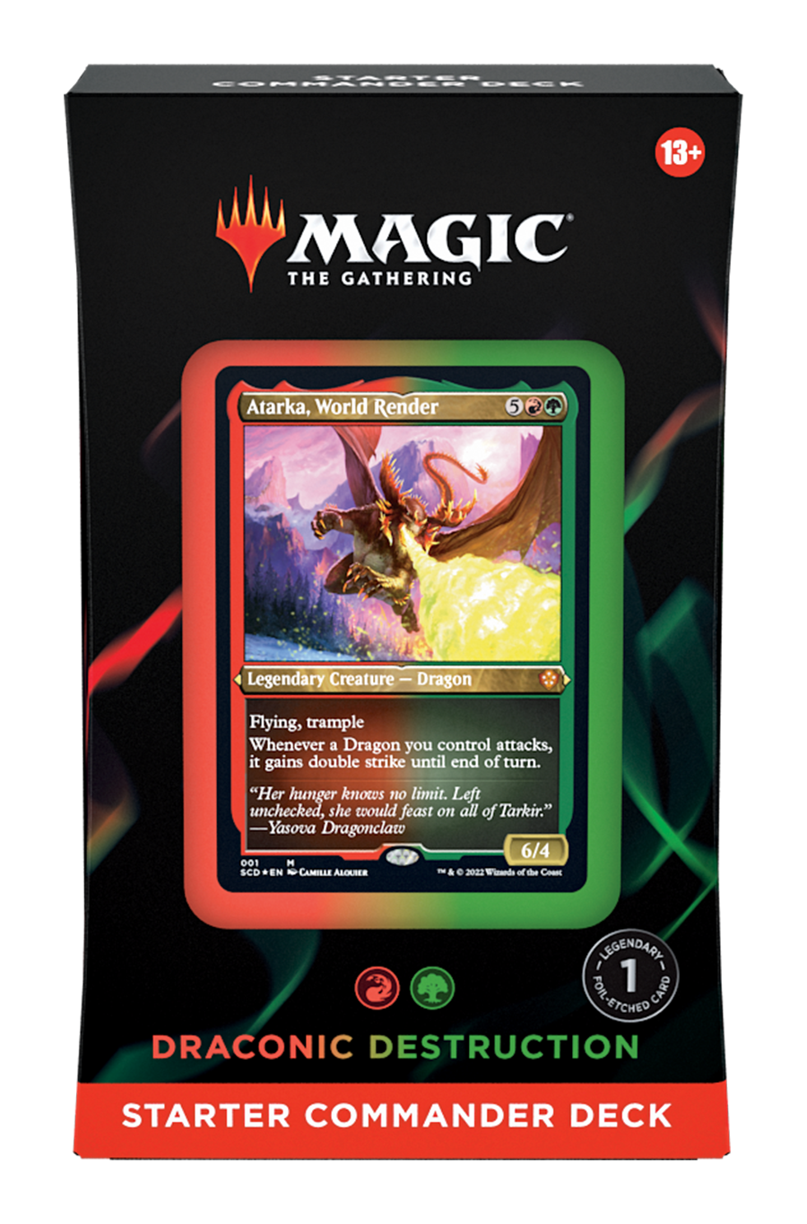 Magic the Gathering - Starter Commander Deck (Draconic Destruction)