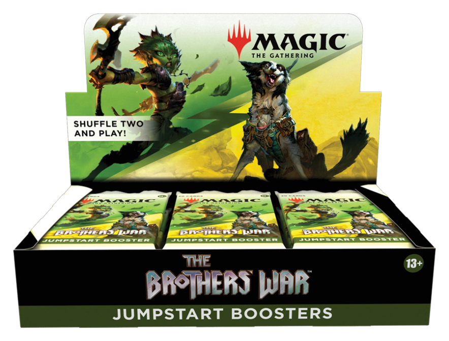 Magic the Gathering - The Brothers' War - Jumpstart Booster Display