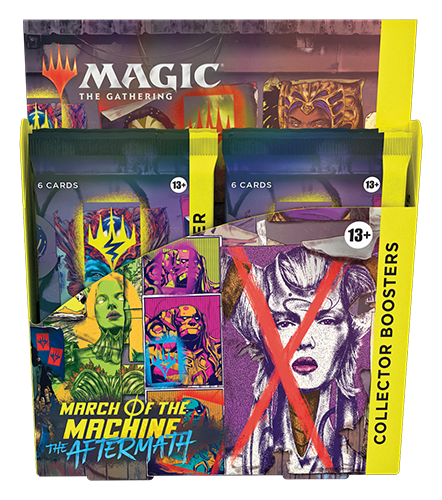 Magic The Gathering - March of the Machine: The Aftermath - Collector Booster Display