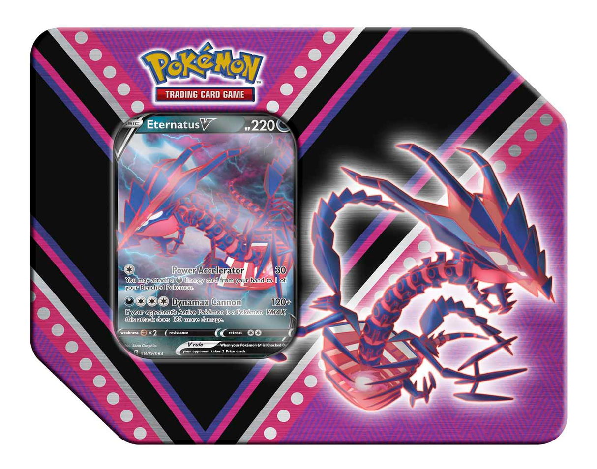 Pokemon - Sword & Shield - V Powers Tin (Eternatus V)
