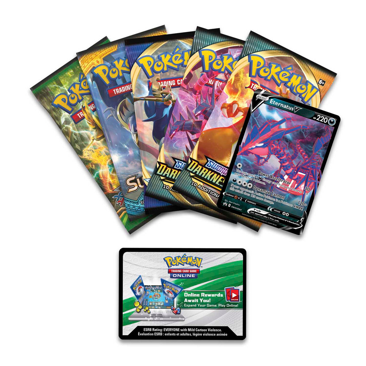 Pokemon - Sword & Shield - V Powers Tin (Eternatus V)