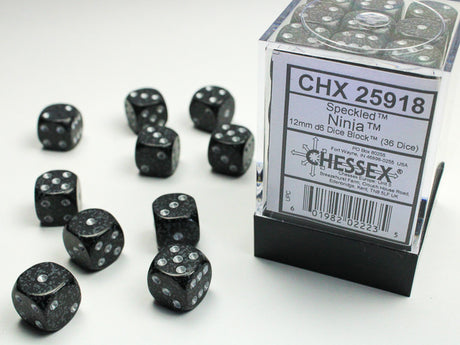 Chessex Dice: Set of 36 12mm d6