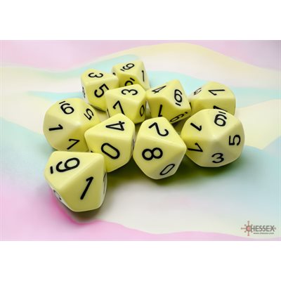 Chessex Dice - Set of TEN D10S