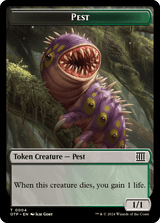 Pest // Plot Double-Sided Token [Outlaws of Thunder Junction Tokens]