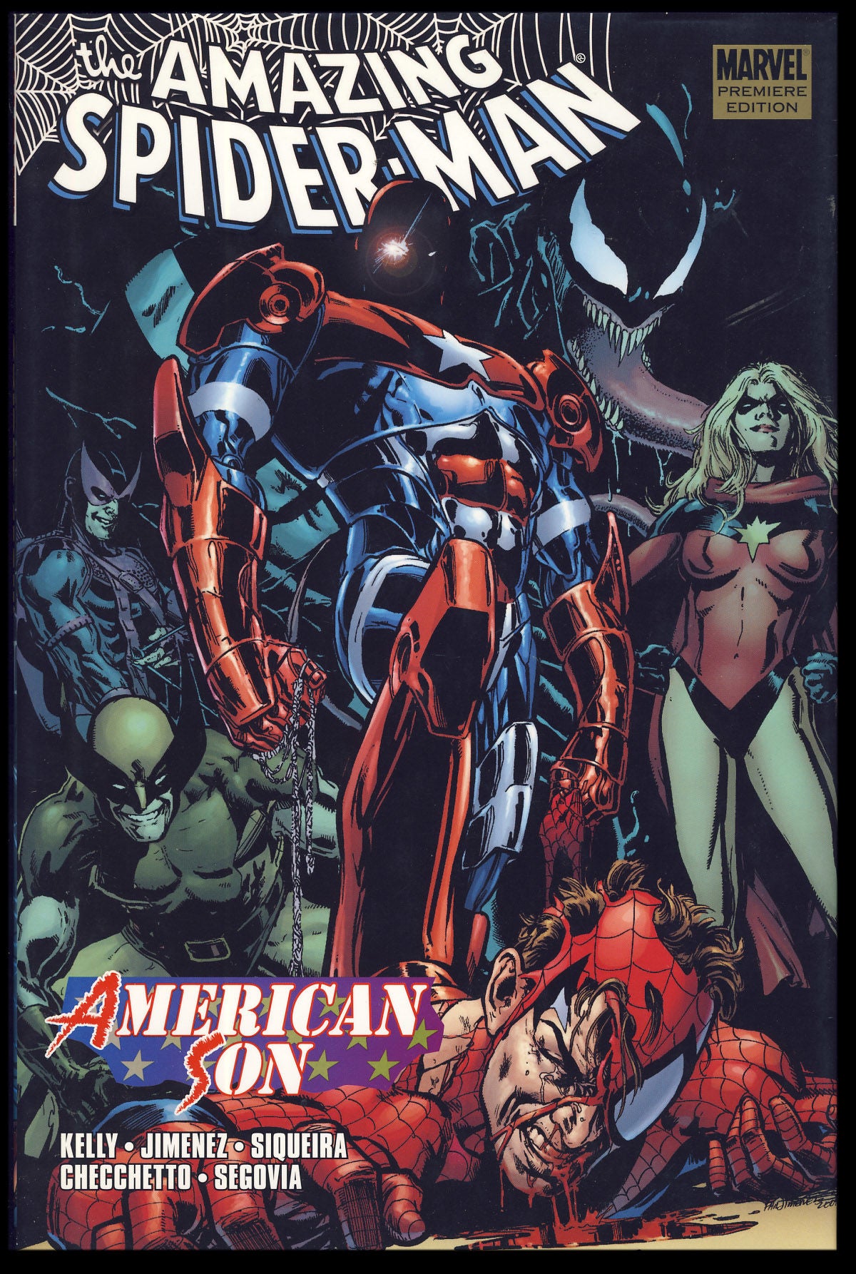 Spider-Man American Son Prem Hardcover
