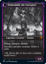 Jerren, Corrupted Bishop // Ormendahl, the Corrupted [Innistrad: Double Feature]