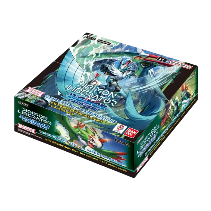 digimon ver 1.5 booster box Digimon Liberator