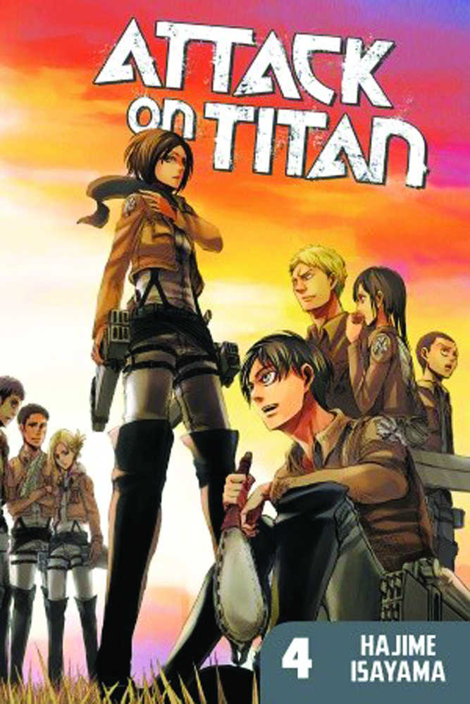 Attack On Titan Graphic Novel Volume 04 (Pre-owned)