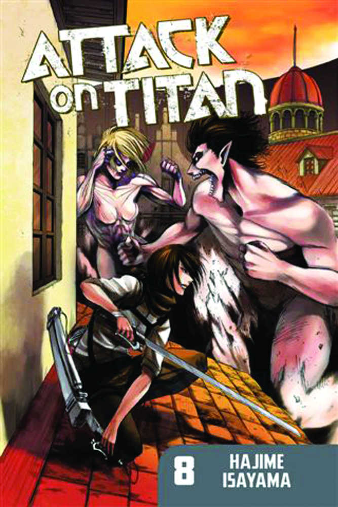 Attack On Titan Graphic Novel Volume 08 (Pre-owned)