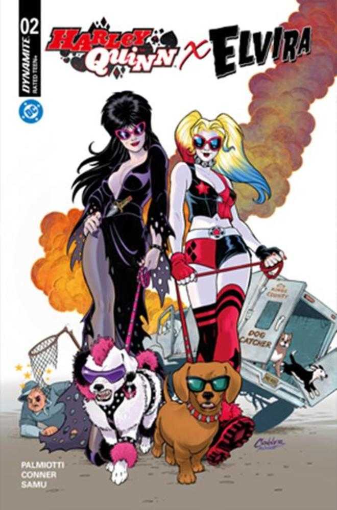 Harley Quinn X Elvira # 2 Cover A DC Dynamite Ships Nov 19th