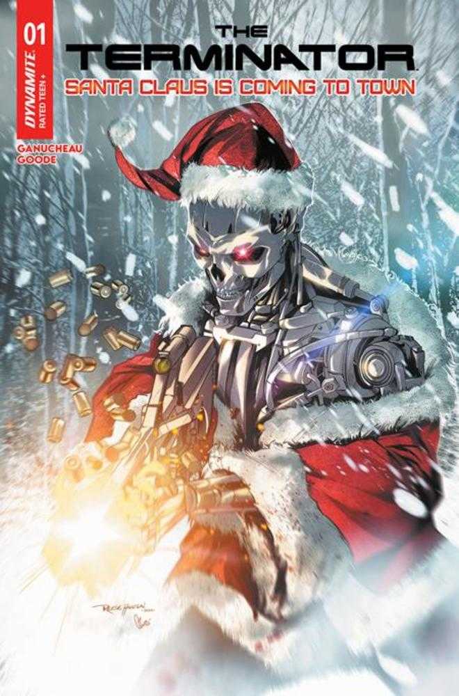 Terminator Santa Claus Is Coming To Town # 1 Cover C NM Dynamite Ships Dec 3rd