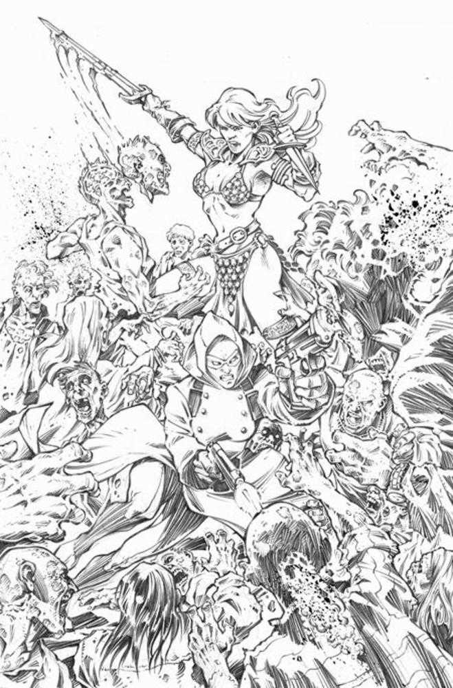 Dienamite Blood Red # 4 Variant Cover D NM Dynamite Ships Jan 14th